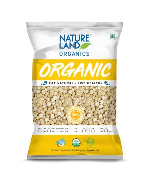 Natureland Roasted Chana Dal, 500 g